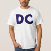 DC (Washington DC) T-shirt (Voorkant)
