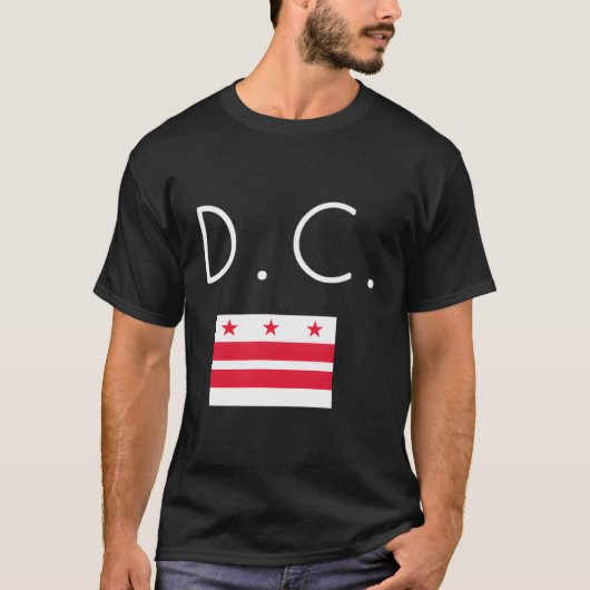 DC Washington District of Columbia T-shirt (Voorkant)