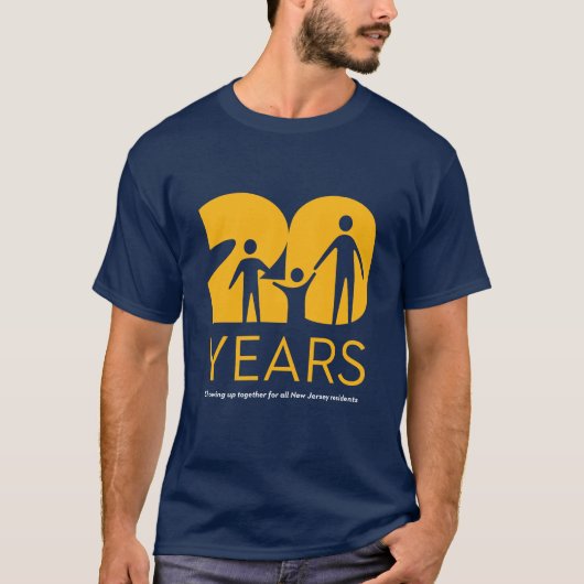 DCF 20 Jaar Jubileum T-Shirt (Voorkant)
