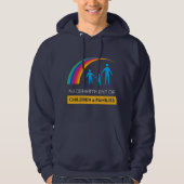 DCF Pride Rainbow Logo Hoodie (Voorkant)