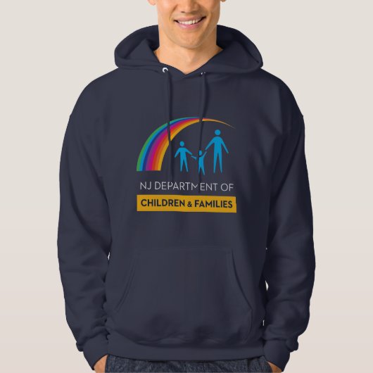DCF Pride Rainbow Logo Hoodie (Voorkant)
