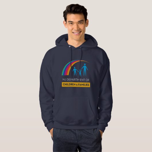 DCF Pride Rainbow Logo Hoodie (Voorkant volledig)