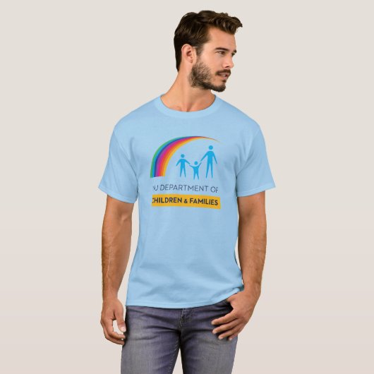 DCF Pride Rainbow Logo T-Shirt (Voorkant volledig)