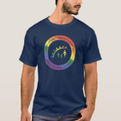 DCF Pride Rainbow Seal T-Shirt (Voorkant)