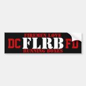 DCFD FLRB-sticker Bumpersticker (Voorkant)