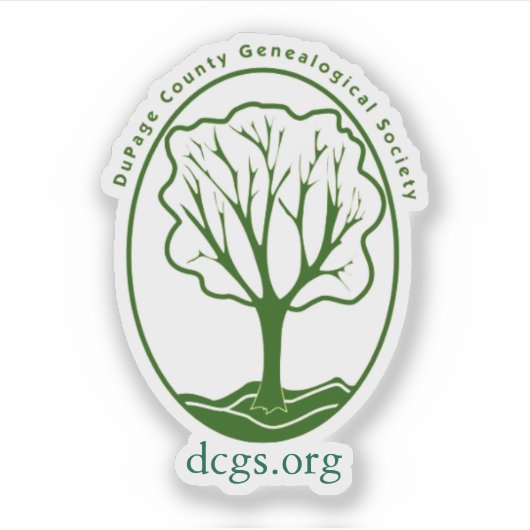 DCGS Logo Sticker (Voorkant)