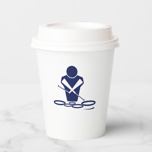 DCI Quads - Ik haal de lattes Papieren Bekers (Voorkant)