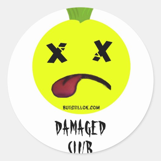 DCLUB-BUTTON RONDE STICKER (Voorkant)