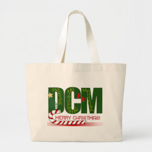 DCM DOCTOR CHIROPRACTISCHE MEDICINE CHRISTMAS GROTE TOTE BAG