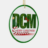 DCM DOCTOR CHIROPRACTISCHE MEDICINE CHRISTMAS KERAMISCH ORNAMENT (Rechts)