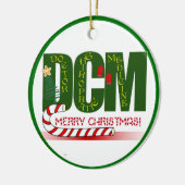 DCM DOCTOR CHIROPRACTISCHE MEDICINE CHRISTMAS KERAMISCH ORNAMENT (Links)