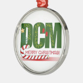 DCM DOCTOR CHIROPRACTISCHE MEDICINE CHRISTMAS METALEN ORNAMENT (Links)