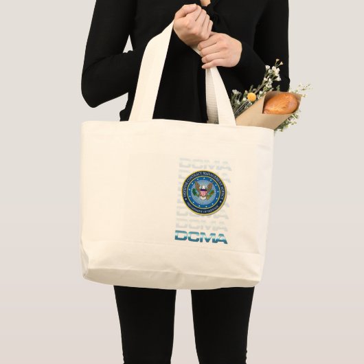 DCMA GROTE TOTE BAG (Voorkant (product))