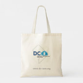 DCNOW boodschappentas Tote Bag (Achterkant)