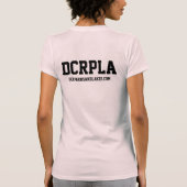 DCRPL-T-shirt voor vrouwen (lichtroze) T-shirt (Achterkant)