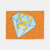 DC's Geweldige Blanket Fleece Deken (Voorkant (Horizontaal))