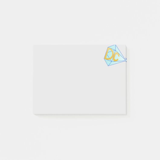 DC's Geweldige notitieblok Post-it® Notes (Voorkant)