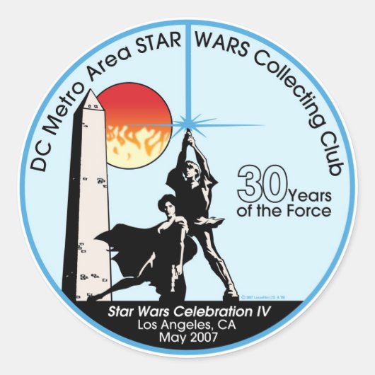 DCSWCC C4 grote Stickers (Voorkant)