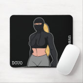 DCUO Blonde Woman Mousepad Muismat (Met muis)