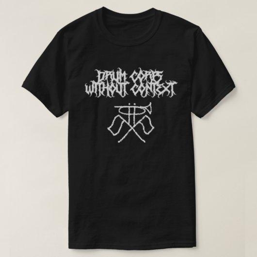 DCWC Metal Band Shirt (Design voorkant)