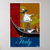 DD099 CHEF IN ITALIË POSTER (Voorkant)