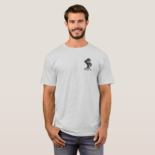 DD214 T Shirt (Voorkant volledig)