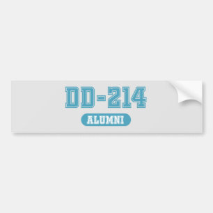DD-214 ALUMNI BUMPERSTICKER