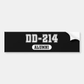DD-214 ALUMNI BUMPERSTICKER (Voorkant)