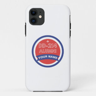 DD-214 Alumni gepersonaliseerde pensionering van d Case-Mate iPhone Case