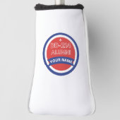 DD-214 Alumni gepersonaliseerde pensionering van d Golfheadcover (Draai 90)