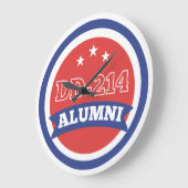 DD-214 Alumni Leger Veteraan Militaire Pensioen Grote Klok (Hoek)