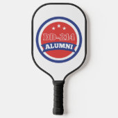 DD-214 Alumni Leger Veteraan Militaire Pensioen Pickleball Paddle (Achterkant)