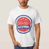 DD-214 Alumni Leger Veteraan Militaire Pensioen T-shirt (Voorkant)