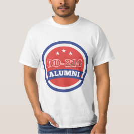 DD-214 Alumni Leger Veteraan Militaire Pensioen T-shirt
