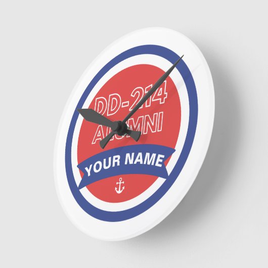 DD-214 Alumni Navy Pensioen Ronde Klok (Hoek)