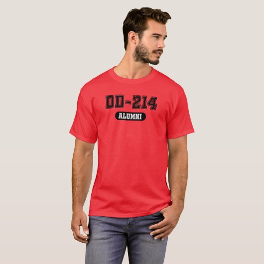 DD-214 ALUMNI T-SHIRT (Voorkant volledig)