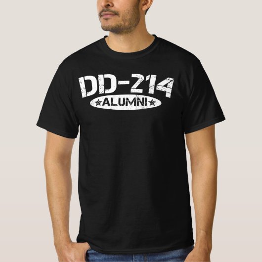 dd-214 alumni t-shirt (Voorkant)