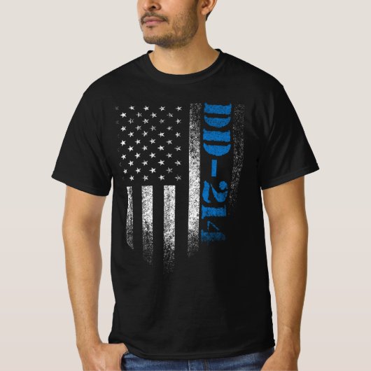 dd 214 alumni t-shirt (Voorkant)