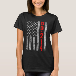 DD 214 Amerikaanse Veteraan Pat Alumni T-shirt