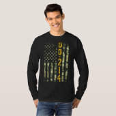 Dd 214 Amerikaanse vlag Comoflag Ve T-shirt (Voorkant volledig)