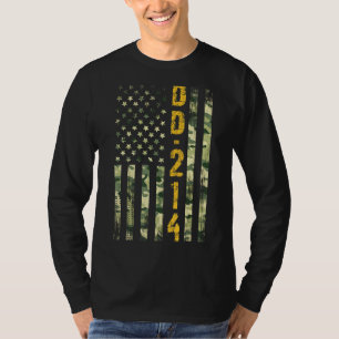 Dd 214 Amerikaanse vlag  Comoflag Ve T-shirt