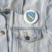 DD-826 A USS AGERHOLM Destroyer Ship Ronde Button 5,7 Cm (In situ)