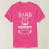 DD BARD-klasse Dungeons Draken T-shirt (Design voorkant)