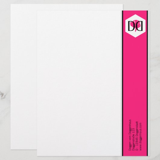 DD Briefhoofd (Voorkant / Achterkant)