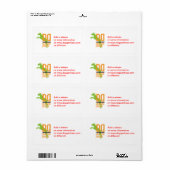 DD Deutsche Doggen Etiket (Full Sheet)