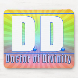 DD Doctor in de godheid Acronym LOGO Muismat