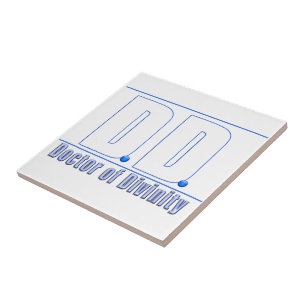 DD Doctor in de godheid Acronym LOGO Tegeltje