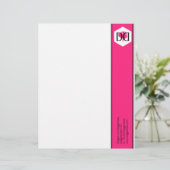 DD Letterhead Persoonlijk Briefhoofd (Staand voorkant)