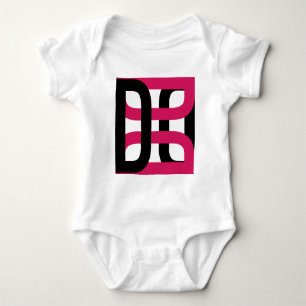 DD Logo Magenta Romper