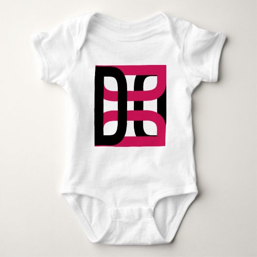 DD Logo Magenta Romper (Voorkant)